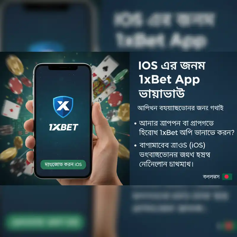 iOS এর জন্য 1xbet App ডাউনলোড গাইড
